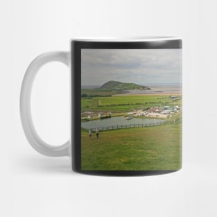 Brean Down, St Nicholas Church & Marine Lake, Uphill Mug